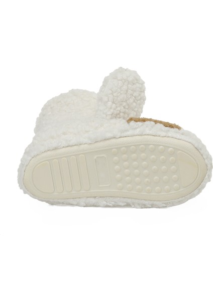 POFA.P4PR Krem Erkek Çocuk Panduf