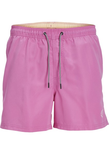 Jpstfıjı Jjswım Solıd Ly Pembe Erkek Deniz Şortu