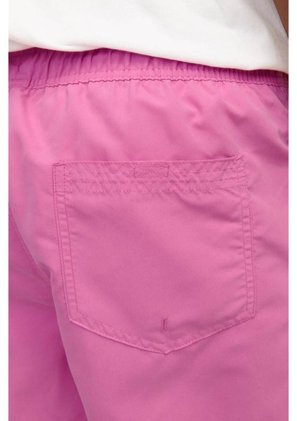 Jpstfıjı Jjswım Solıd Ly Pembe Erkek Deniz Şortu