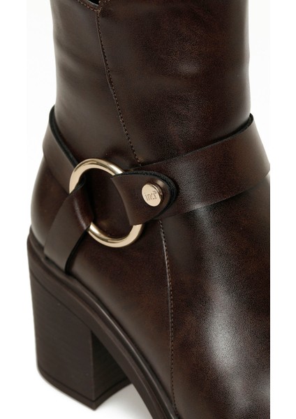 INCI BANES 4PR Kahverengi Kadın Topuklu Bot