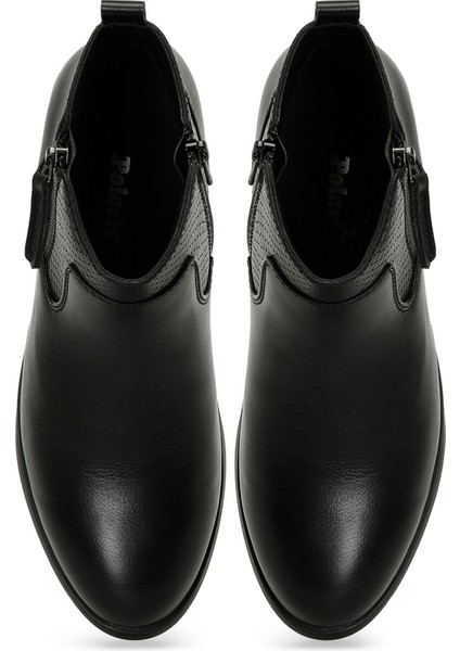 166609.Z4PR Siyah Kadın Dolgu Topuk Bot