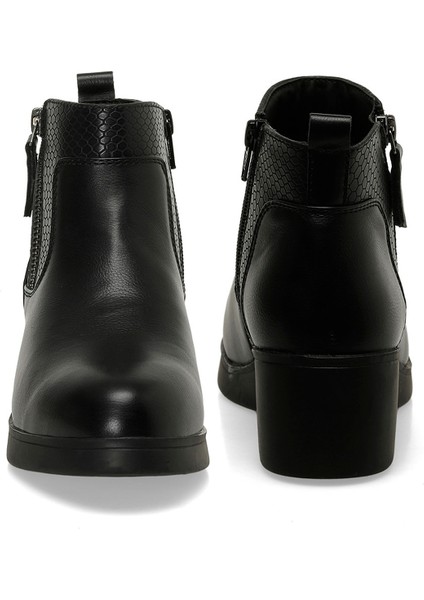166609.Z4PR Siyah Kadın Dolgu Topuk Bot