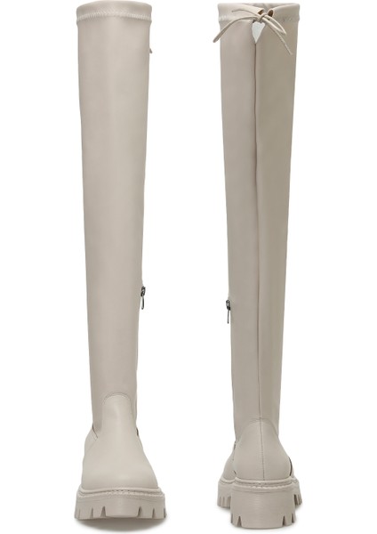 Nova 3pr Bej Kadın Çizme