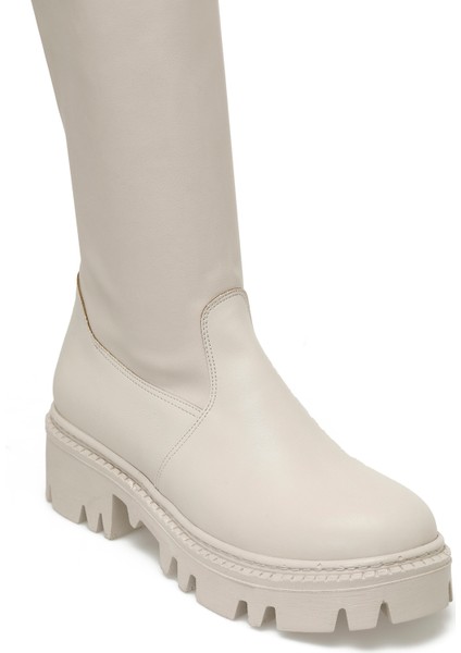 Nova 3pr Bej Kadın Çizme