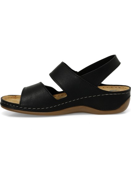 161833.Z4FX Siyah Kadın Comfort Sandalet