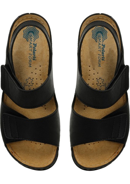 161833.Z4FX Siyah Kadın Comfort Sandalet