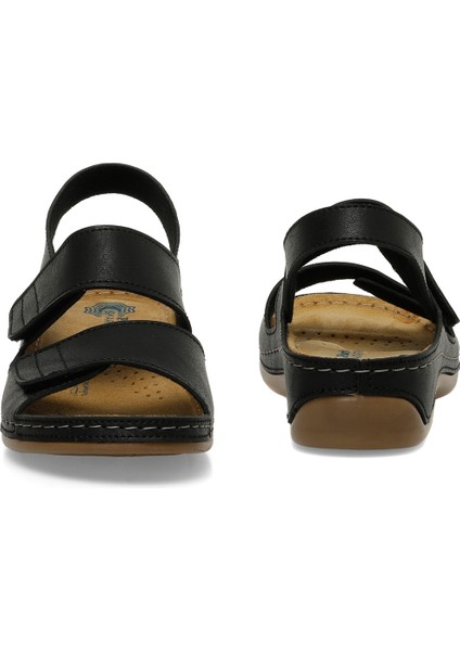 161833.Z4FX Siyah Kadın Comfort Sandalet