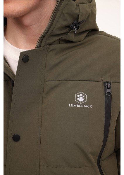 ML ADLERS LONG COAT 4PR Haki Erkek Uzun Kaban