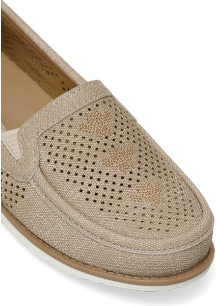 161659.Z4FX Bej Kadın Loafer