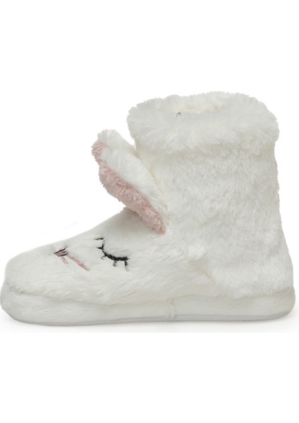 622167.P3PR Krem Kız Çocuk Panduf