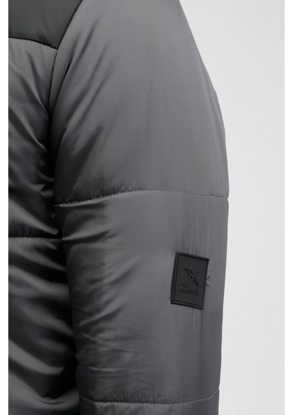 ml Arny-C Coat 3pr Gri Erkek Kısa Kaban