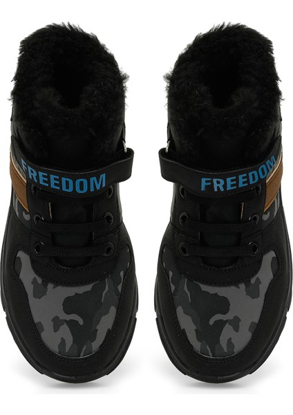 526196.F3PR Siyah Erkek Çocuk Spor Ayakkabı