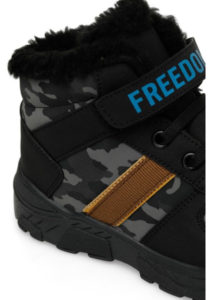 526196.F3PR Siyah Erkek Çocuk Spor Ayakkabı