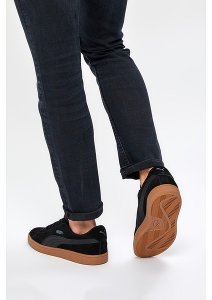 364989 Smash V2 Black Erkek Spor Ayakkabısı