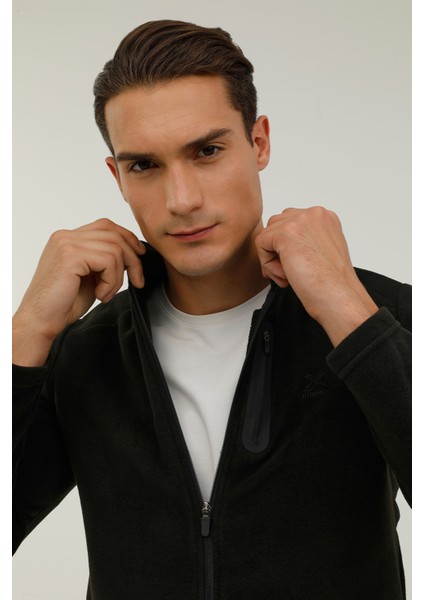 M-SN910 Nordıc Polar 2pr Siyah Erkek Polar