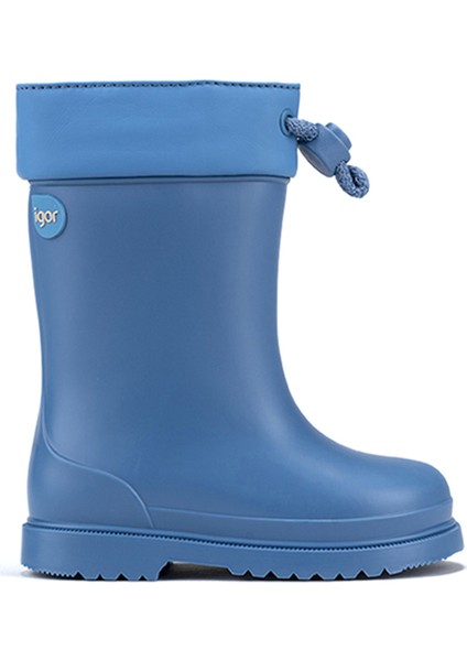 CHUFO CUELLO MAVI- Unisex Çocuk Yağmur Çizmesi