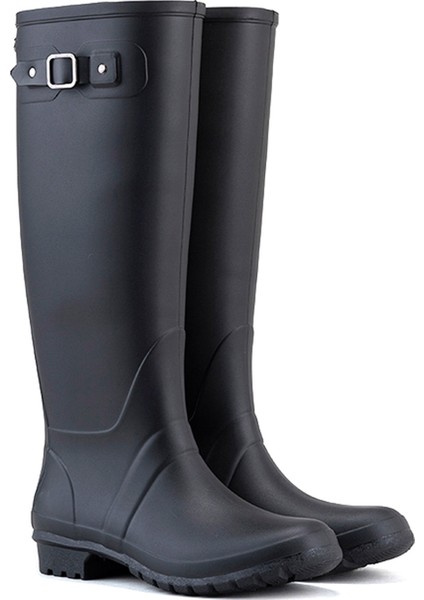 Boira Negro Siyah Kadın Yağmur Çizme W10130-002