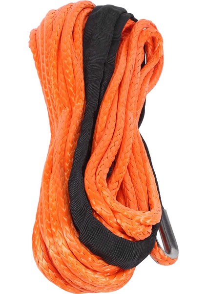 Sentetik Vinç Halatı, Turuncu 1/4 x 50 Ft Sentetik Vinç Halatı Hat Kablosu Atv Utv Suv Kamyon Tekne Vinç Için (Yurt Dışından) fiyatları