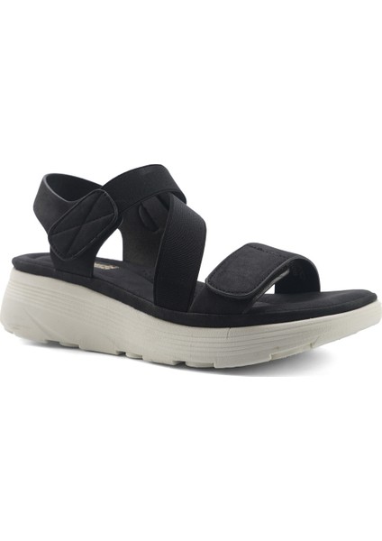 325618.Z 5fx Siyah Kadın Spor Sandalet