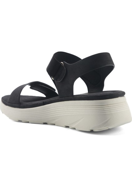 325618.Z 5fx Siyah Kadın Spor Sandalet