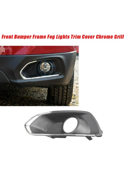 Suzuki Sx4 S-Cross 2013-2016 Için 1 Çift Ön Tampon Çerçevesi Sis Farları Trim Kapağı Izgara Sis Lambası Kapağı Krom Dekoratif (Yurt Dışından) fırsatları