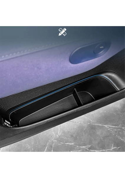 Xpeng G6 2023 2024 Araba Aksesuarları Için Araba Kapısı Yan Saklama Kutusu Ön Arka Kapı Kolu Düzenleyici Düzenleme (Yurt Dışından) modelleri