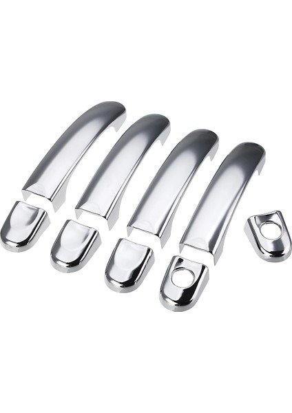 Transporter T5 T6 Caddy Van 2003-2015 Için 9 Parça Set Abs Krom Kapı Kolu Kılıfı Döşemesi (Yurt Dışından) indirimleri