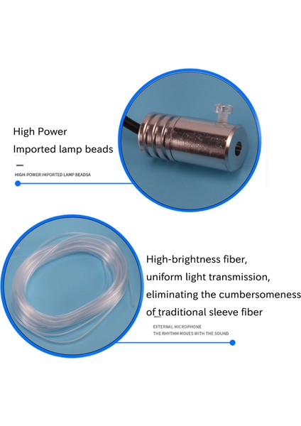 10'u 1 Arada Rgb Led, 8m Iç Dekorasyon Araba Fiber Optik Şerit Işığı Uygulama Kontrolü ile 12V Dekoratif Atmosfer Lambaları Evrensel (Yurt Dışından) indirimleri