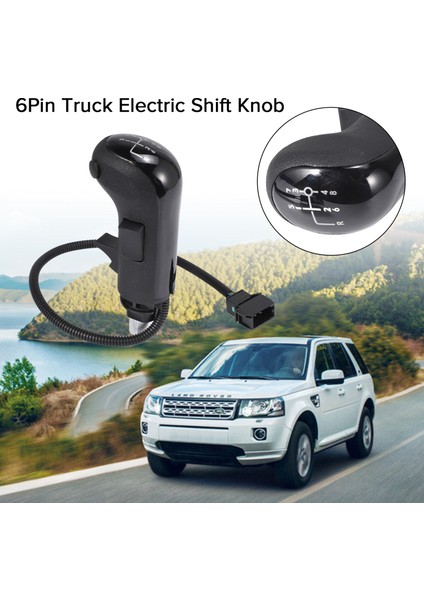 Man Tga Tgx Tgs 81326200043 Için 6 Pinli Kamyon Elektrikli Vites Topuzu Vites Topuzu Vites Kolu (Yurt Dışından) fiyatları