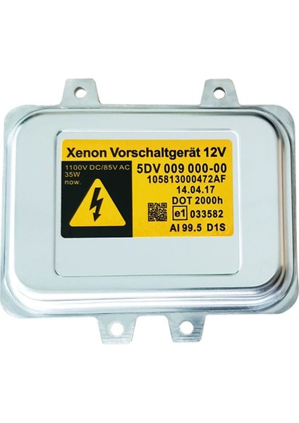 Bmw 5 7 Serisi E60 E61 E65 E66 Vw Golf Tiguan Cadillac Için Hıd Xenon Far Balastı 5DV009000-00 63126937223 (Yurt Dışından)