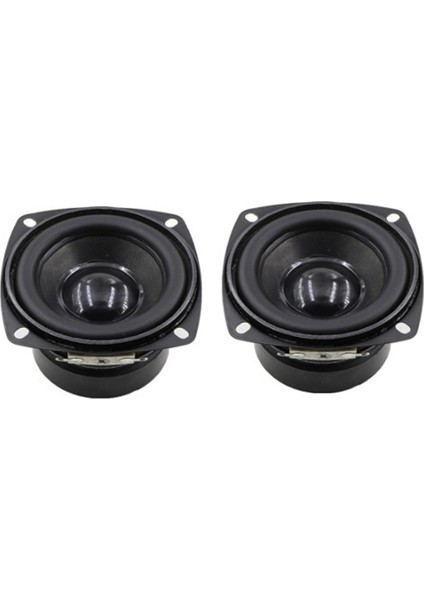 Adet 78MM 4ohm 15W Subwoofer Hoparlör 3 Inç Dışbükey Kapaklı Bas Kare Woofer Kendin Yap Raf Tipi Hoparlörler Hifi Ev Ses Sistemi (Yurt Dışından)