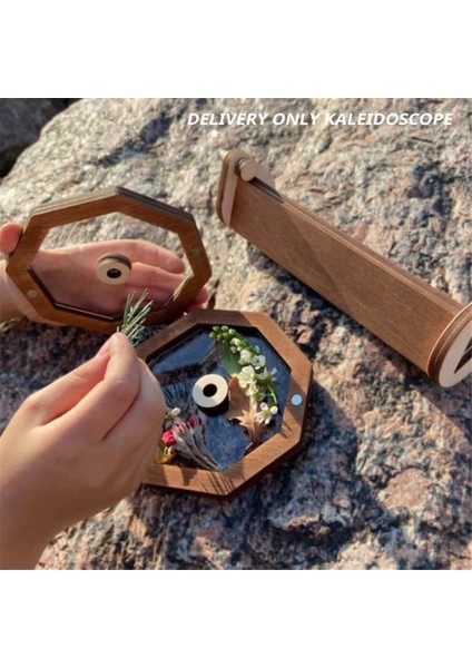 Yaratıcı Ahşap El Sanatları Kendin Yap Çocuklar Için Kaleydoskop Açık Hava Çocuk Aksesuarları (Yurt Dışından)