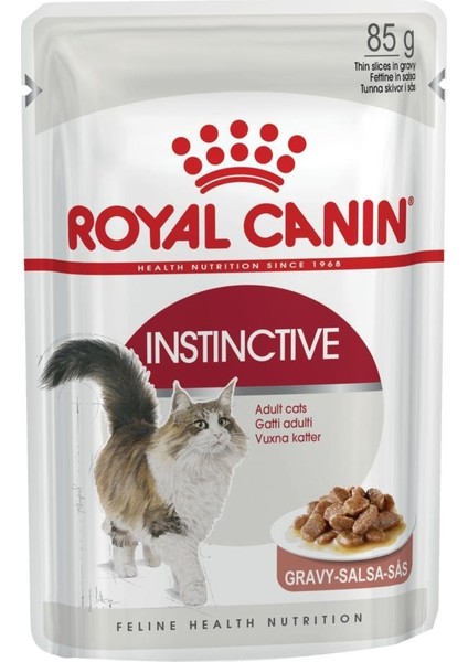 İnstinctive Gravy Yetişkin Kedi Maması 85 Gr