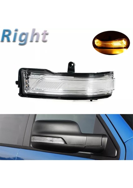 Dodge Ram Pickup Ram 2019-2022 Için Araba Dikiz Aynası Dönüş Sinyal Lambası Yan Ayna Gösterge Işığı 68402096AA (Sağ) (Yurt Dışından) indirimleri