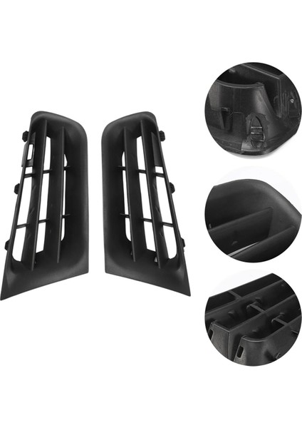 Çift Sol ve Sağ Tampon Izgarası Ön Tampon Havalandırma Izgarası Paneli 7701476893 Renault Megane Mk2 Için Yeni Yüksek Kalite (Yurt Dışından) fırsatları