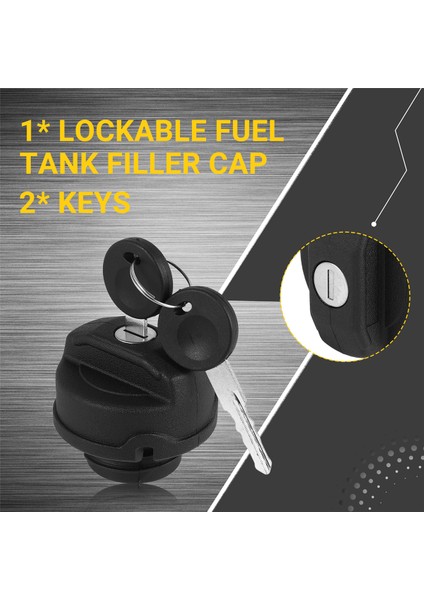 Opel Vauxhall Zafira Astra Vectra Corsa Için Siyah Yakıt Deposu Kapağı Kilitli Yakıt Deposu Kapağı (Yurt Dışından) fırsatları