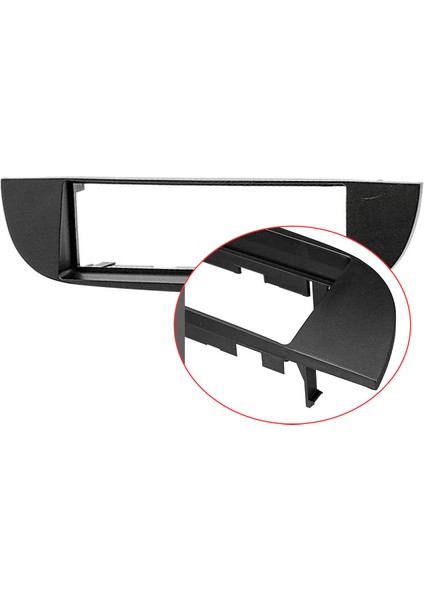 Fiat (500) 2007-2015 CD Trim Kurulum Çerçeve Kiti Için Tek Din Araba Dvd/cd Radyo Stereo Ön Panel Çerçeve Adaptörü Gösterge Paneli Kiti (Yurt Dışından) fırsatları
