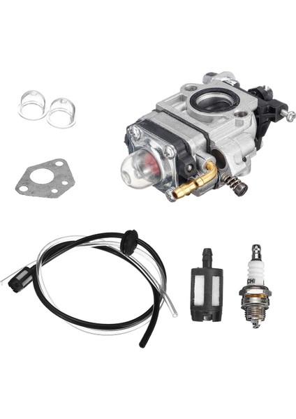 Motosiklet Karbüratörü 15 mm 2 Zamanlı Karbüratör 43 cc 47 cc 49 cc 50 cc 52 cc Scooter Atv Motosiklet Çim Biçme Makinesi Için (Yurt Dışından)