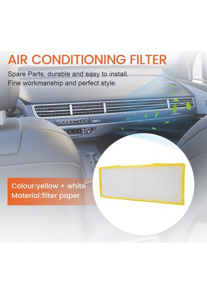 Scania Kamyonlar Için 10 Adet Klima Filtresi Sce 1913500 Iç Hava Filtresi (Yurt Dışından) fırsatları