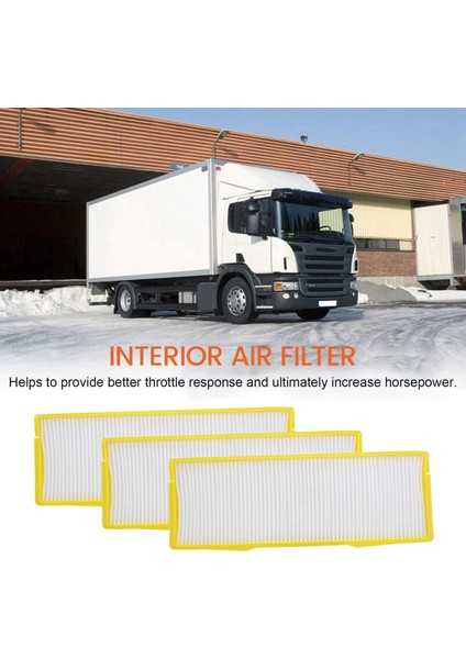 Scania Kamyonlar Için 10 Adet Klima Filtresi Sce 1913500 Iç Hava Filtresi (Yurt Dışından) indirimleri