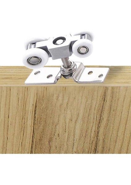 Sürgülü Kapı Makarası Donanımı Sürgülü Kapı Kasnağı 4 Tekerlekli Cam Kapı Askı Rayı Kasnağı Sessiz Naylon Tekerlek (Yurt Dışından) indirimleri