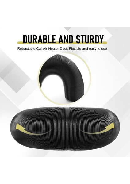 6000W Hava Isıtıcı Çıkışı Araç Hava Kanalı Tahliye Hortumu Için 76 mm Alüminyum Folyo Isıtıcı Hortum Ön Isıtıcı Hortumu (Yurt Dışından) indirimleri