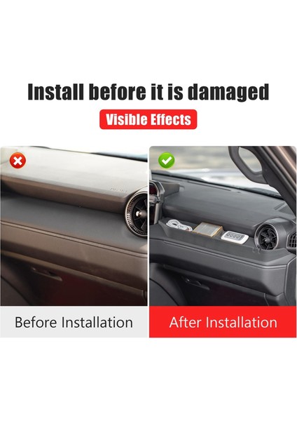 Toyota Land Cruiser 250 Prado LC250 J250 2024 2025 Gösterge Paneli Düzenleyici Tepsi Aksesuarları Için Yolcu Saklama Kutusu (Yurt Dışından) modelleri