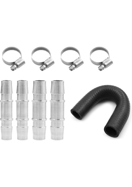 626-001 En Yaygın Isıtıcı Hortumları Için 5/8 Inç 3/4 Inç Hortumlu Geliştirilmiş Alüminyum Motor Isıtıcı Çekirdek Baypas Kiti (Yurt Dışından)