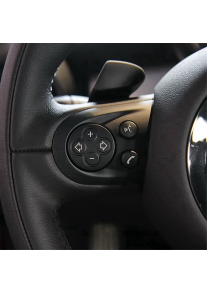 Mını Cooper R55 R55 R57 R57 R58 R59 R59 R60 R61 Için Sol Araç Çok Fonksiyonlu Ses Direksiyon Simidi Düğmesi Kapağı (Yurt Dışından)