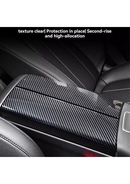 Mercedes Benz Cla/glb Cla/a/b/eqa/eqb-Serisi 2020-2024 A Için Araç Orta Konsol Kol Dayama Kutusu Paneli Sticker Kaplama Kapağı (Yurt Dışından) modelleri