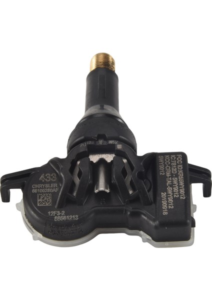 Dodge Dart Chrysler 68193586AC 68252493AB 68105280AF Için 4 Parçalı Araç Tpms Lastik Basıncı Izleme Sistemi Sensörü 433 Mhz (Yurt Dışından)