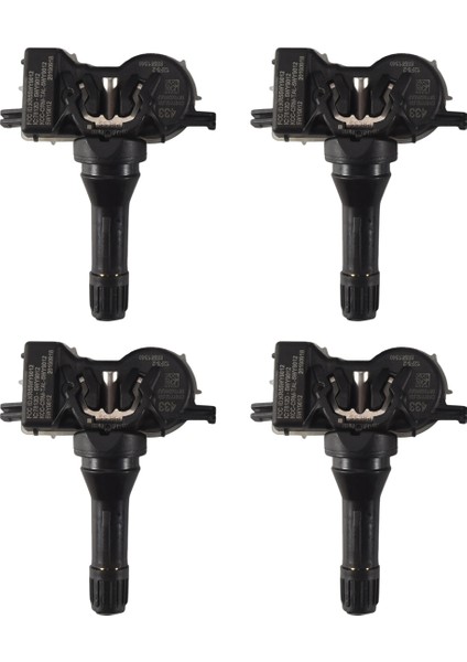 Dodge Dart Chrysler 68193586AC 68252493AB 68105280AF Için 4 Parçalı Araç Tpms Lastik Basıncı Izleme Sistemi Sensörü 433 Mhz (Yurt Dışından) modelleri