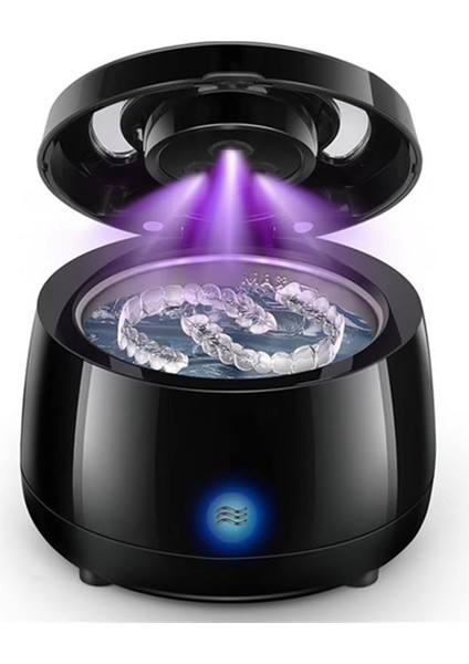 Diş Temizleme Pod Retainer Temizleyici Güçlü Taşınabilir Protez Temizleyici Uvc Profesyonel Mücevher Temizleme Makinesi Abd Fişi (Yurt Dışından)