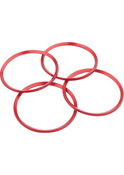 Araba Tekerlek Merkezi Kapaklar Hub Halkaları Lastik Merkezi Dekorasyon Kapak Trimler Honda 10TH Civic 2016-2021 Aksesuarları (Kırmızı) (Yurt Dışından) modelleri